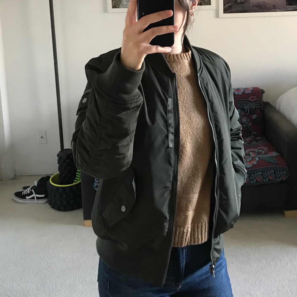 Andrew Marc Nicole Bomber Jacket